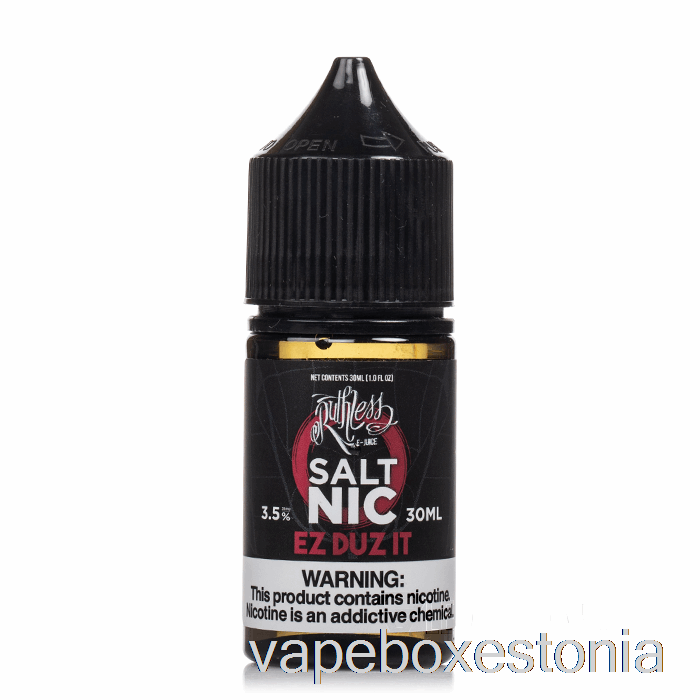 Vape Box Estonia Ez Duz It - Halastamatu Sool - 30ml 20mg